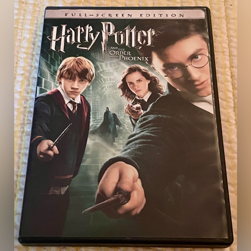🐦‍🔥 Harry Potter and the Order of the Phoenix DVD 🐦‍🔥